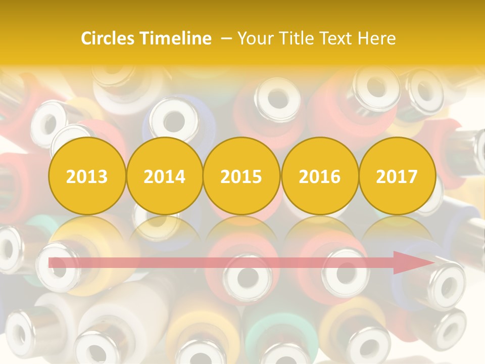 Macro Technology Signal PowerPoint Template