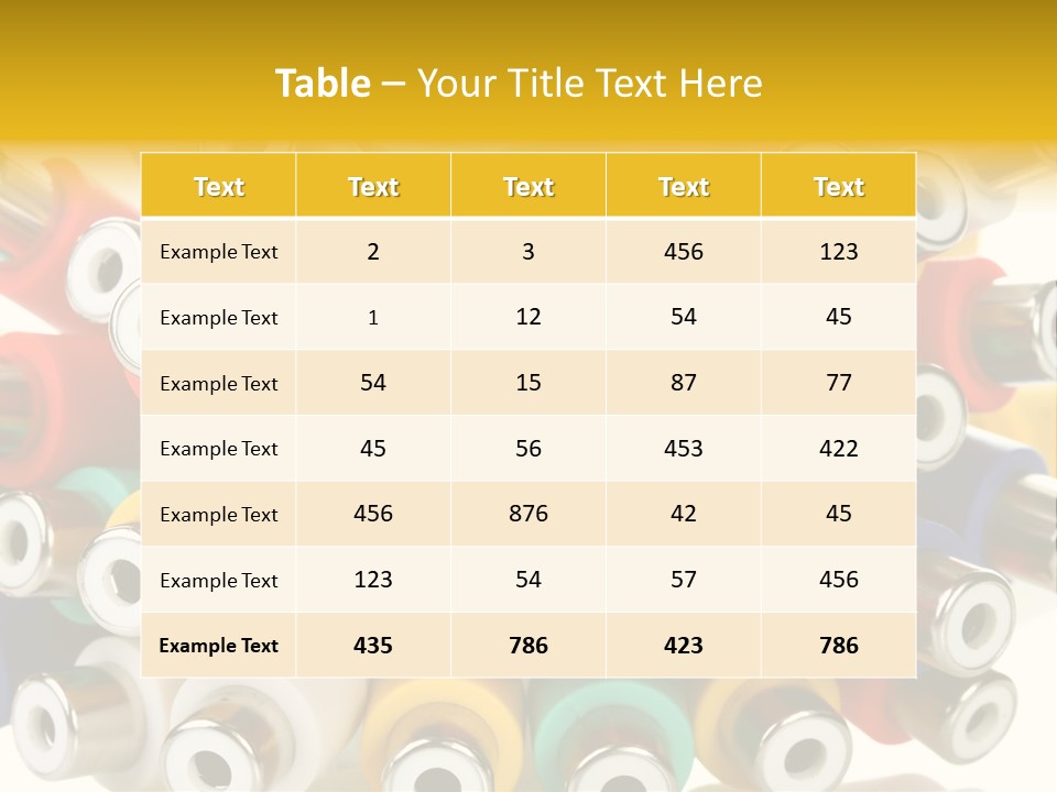 Macro Technology Signal PowerPoint Template