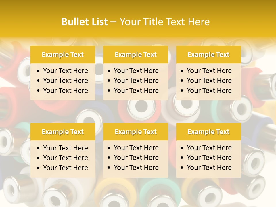 Macro Technology Signal PowerPoint Template