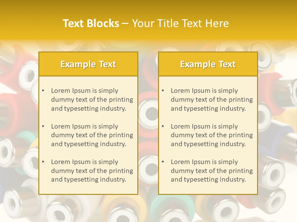 Macro Technology Signal PowerPoint Template