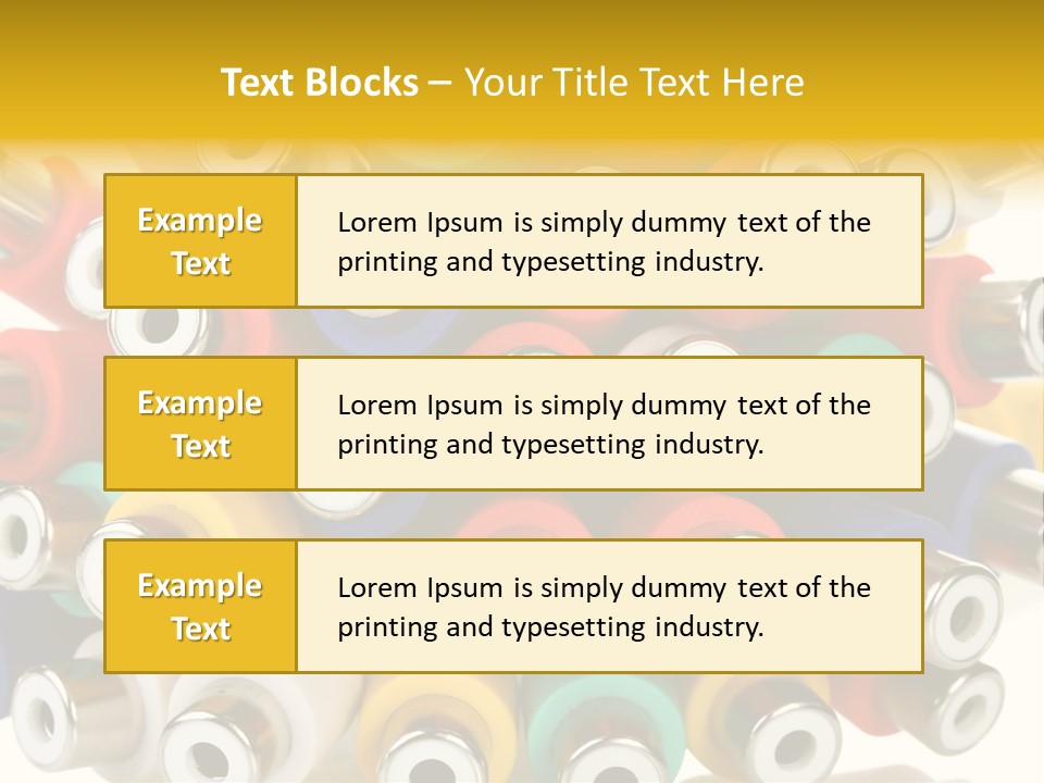 Macro Technology Signal PowerPoint Template