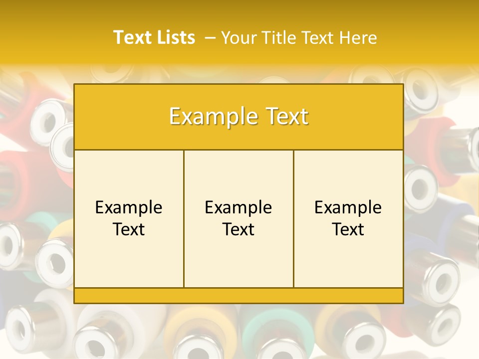 Macro Technology Signal PowerPoint Template