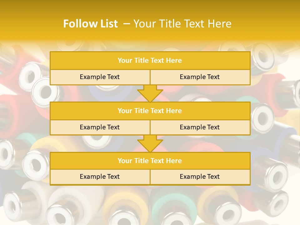 Macro Technology Signal PowerPoint Template
