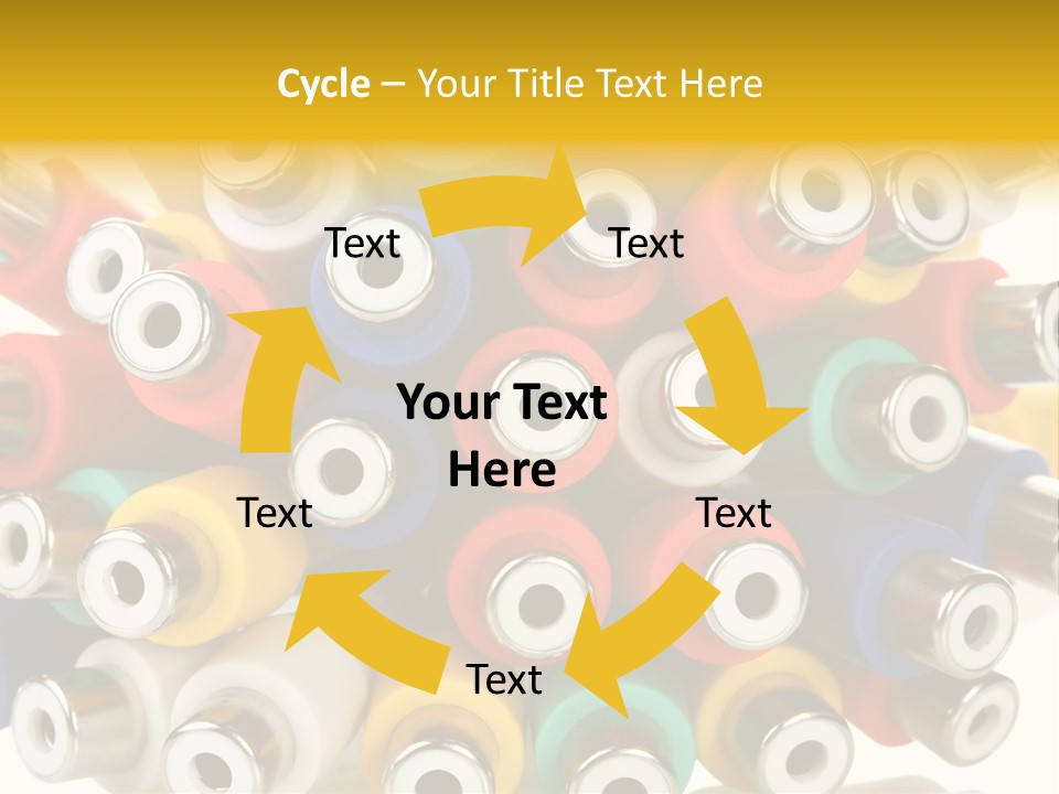 Macro Technology Signal PowerPoint Template