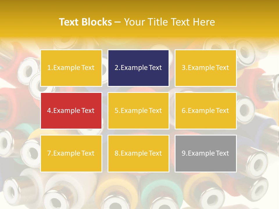 Macro Technology Signal PowerPoint Template