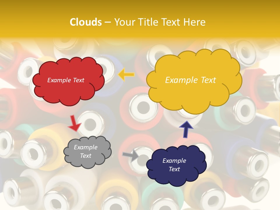 Macro Technology Signal PowerPoint Template
