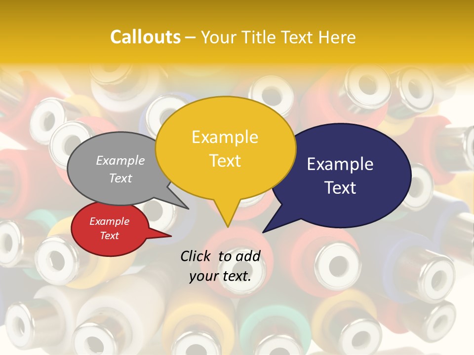 Macro Technology Signal PowerPoint Template