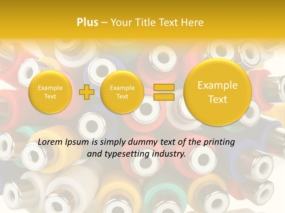 Macro Technology Signal PowerPoint Template