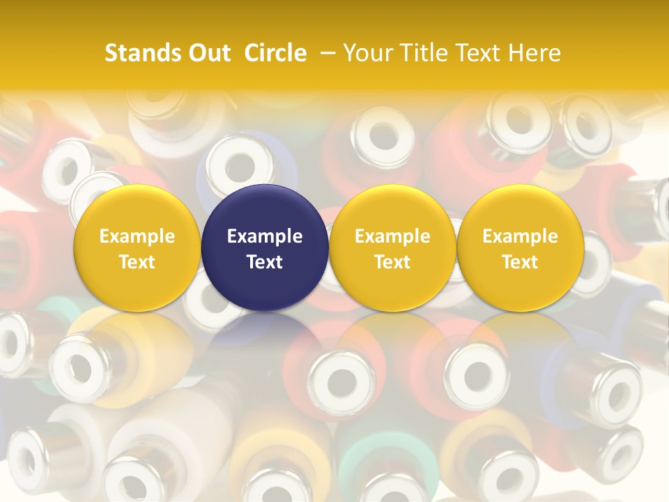 Macro Technology Signal PowerPoint Template