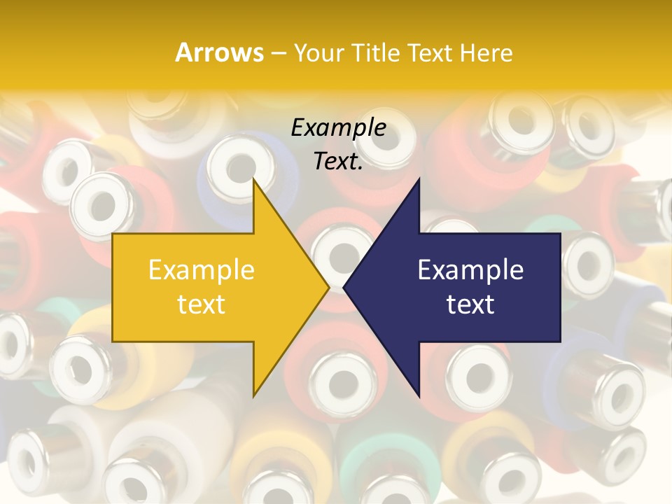 Macro Technology Signal PowerPoint Template