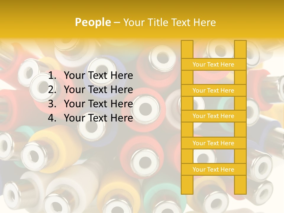 Macro Technology Signal PowerPoint Template