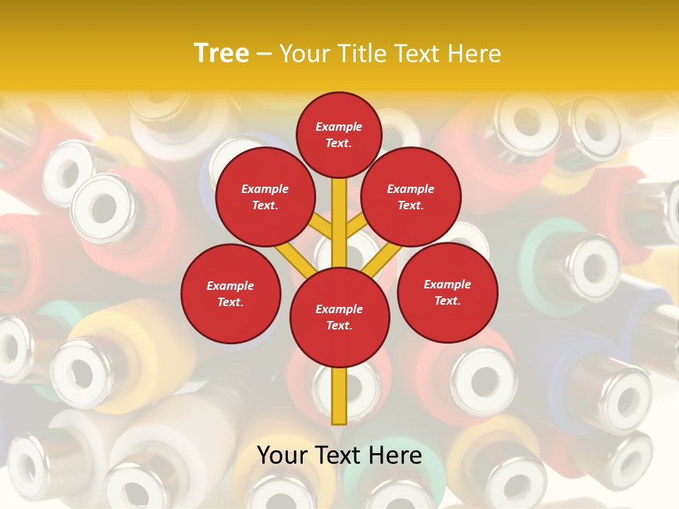 Macro Technology Signal PowerPoint Template