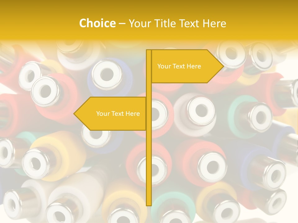 Macro Technology Signal PowerPoint Template
