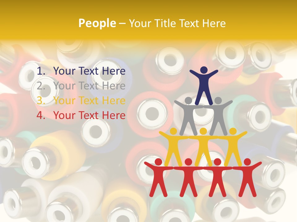 Macro Technology Signal PowerPoint Template