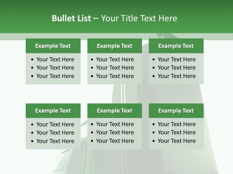 Bu Ine Room Chair PowerPoint Template