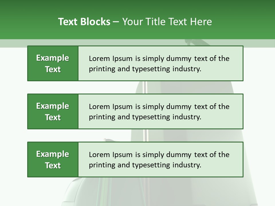 Bu Ine Room Chair PowerPoint Template