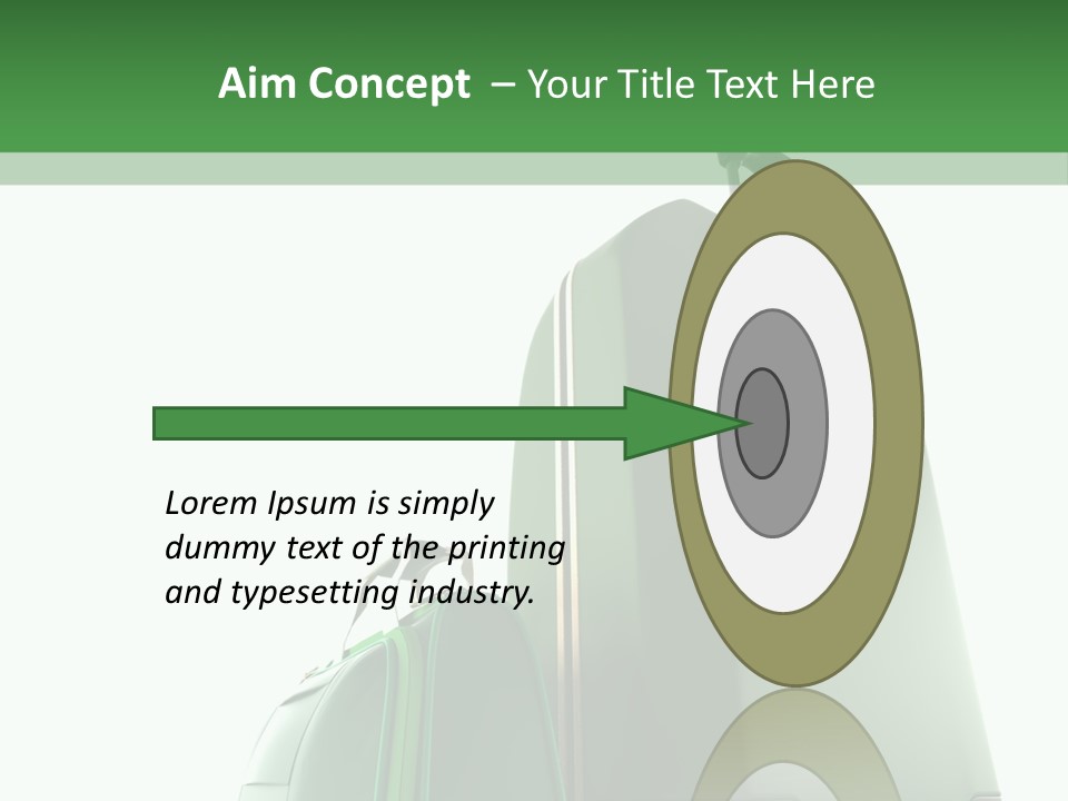 Bu Ine Room Chair PowerPoint Template