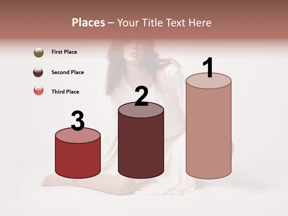 Attractive Fashion Female PowerPoint Template