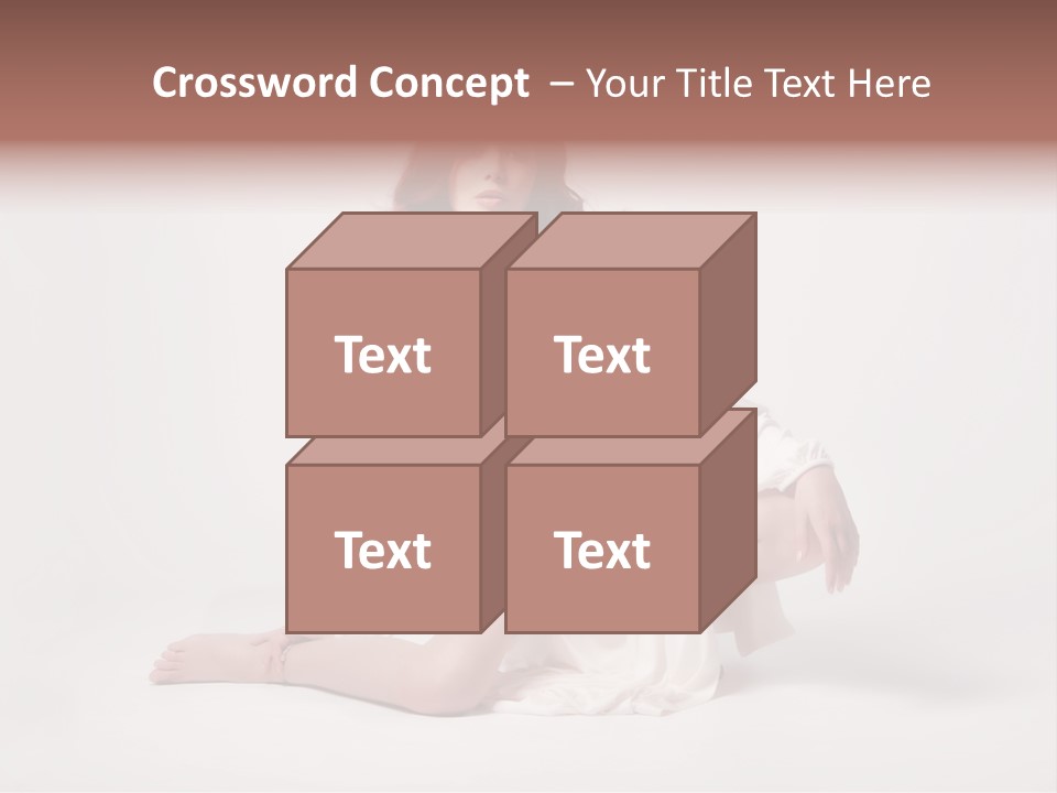 Attractive Fashion Female PowerPoint Template