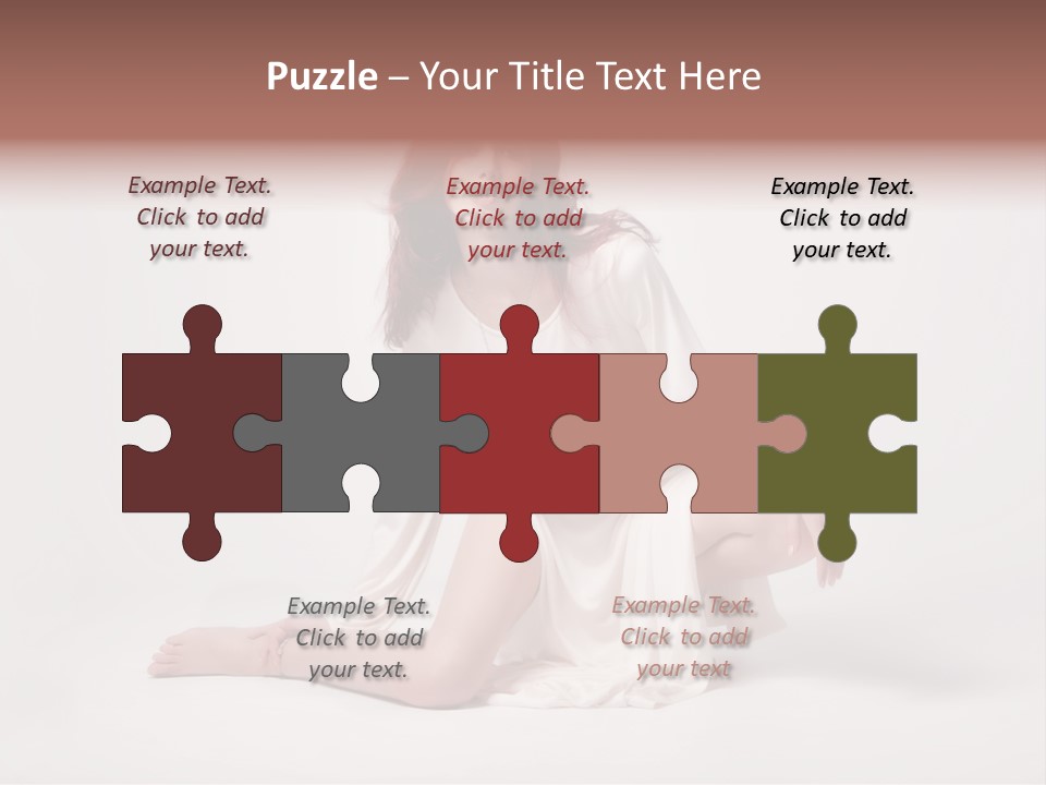 Attractive Fashion Female PowerPoint Template