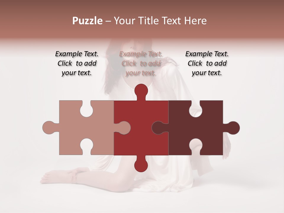 Attractive Fashion Female PowerPoint Template