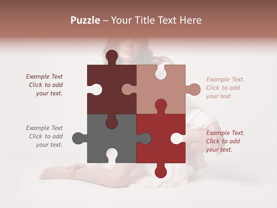 Attractive Fashion Female PowerPoint Template