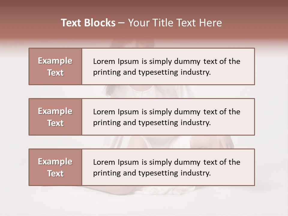 Attractive Fashion Female PowerPoint Template