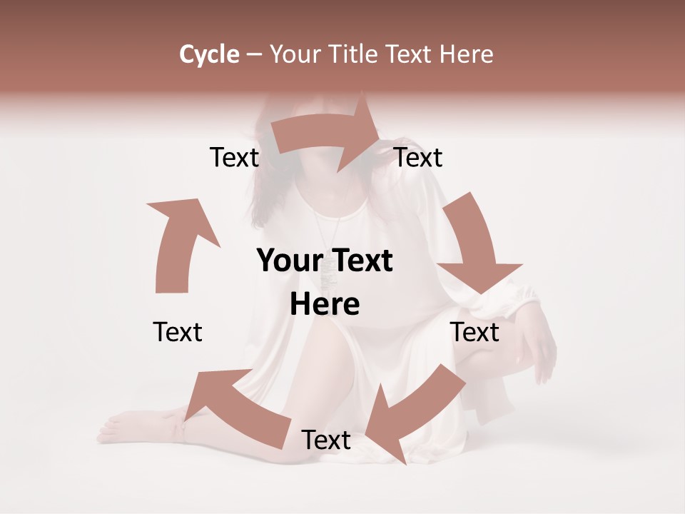 Attractive Fashion Female PowerPoint Template