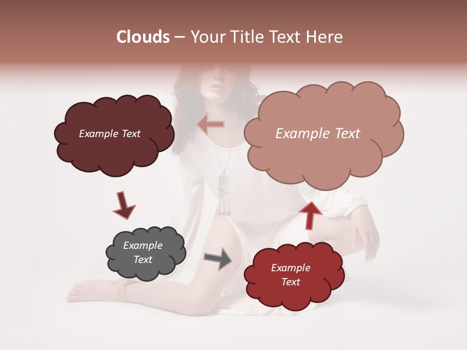 Attractive Fashion Female PowerPoint Template