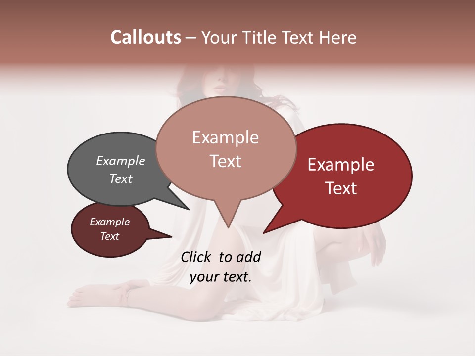 Attractive Fashion Female PowerPoint Template