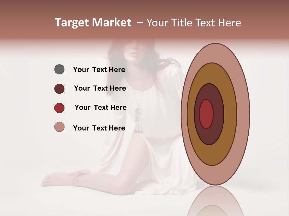 Attractive Fashion Female PowerPoint Template