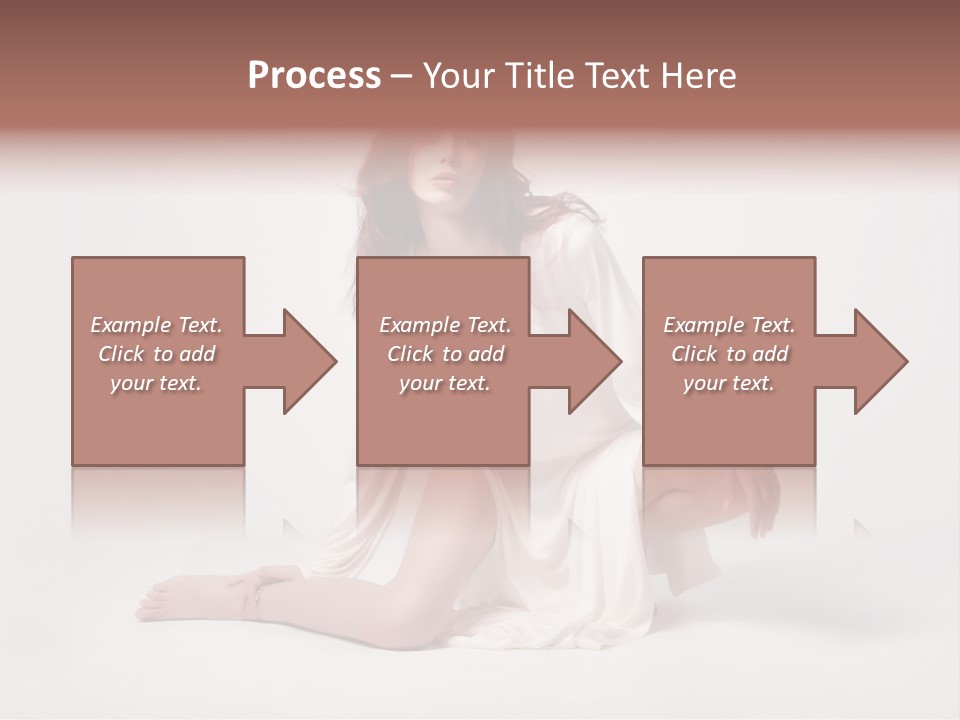 Attractive Fashion Female PowerPoint Template