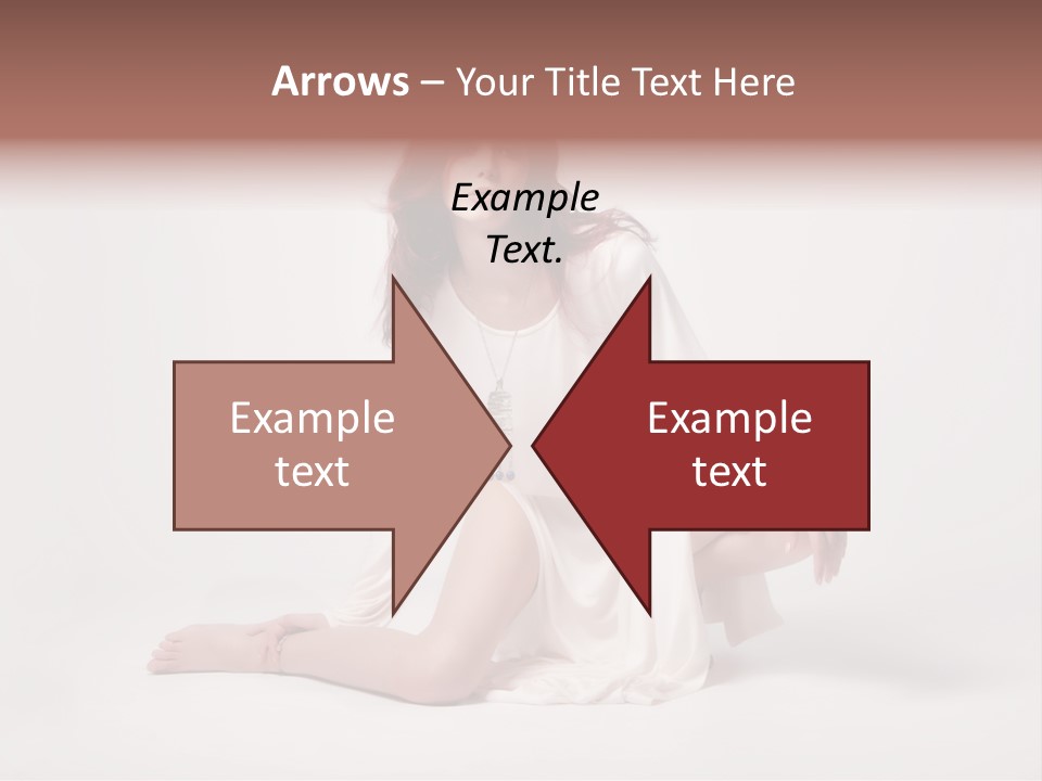 Attractive Fashion Female PowerPoint Template