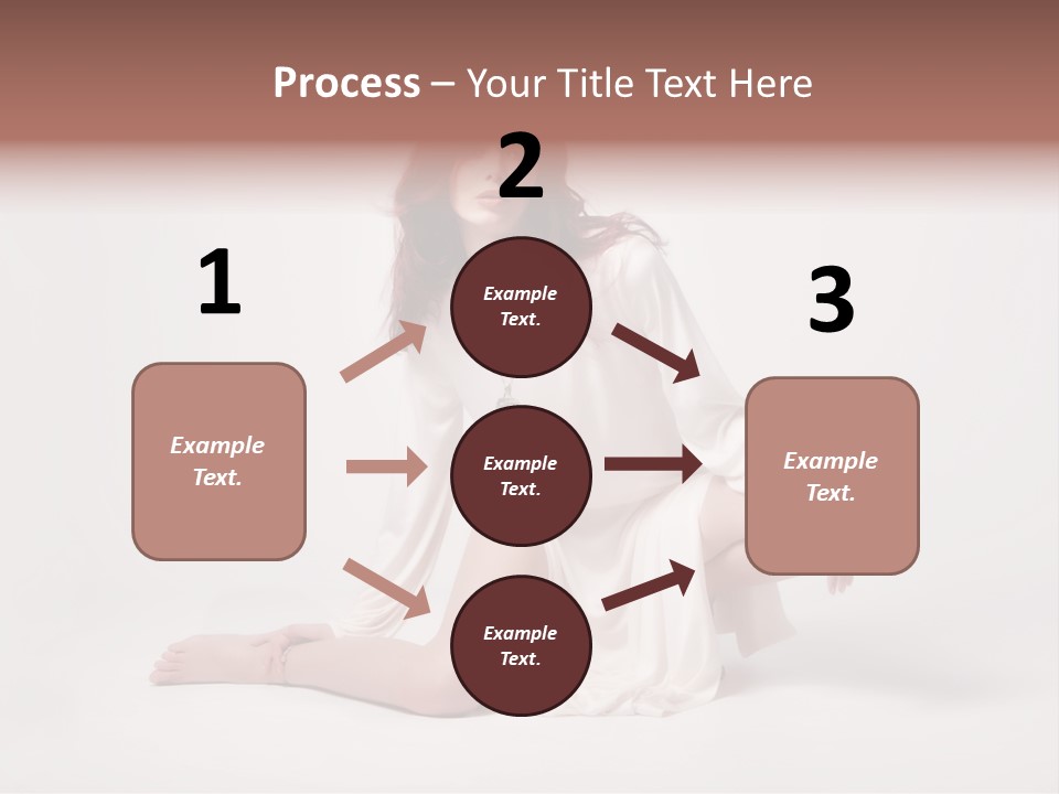 Attractive Fashion Female PowerPoint Template