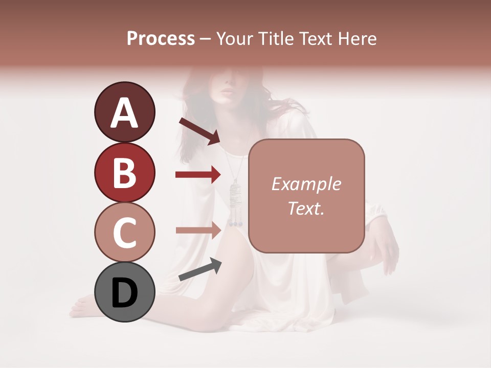 Attractive Fashion Female PowerPoint Template