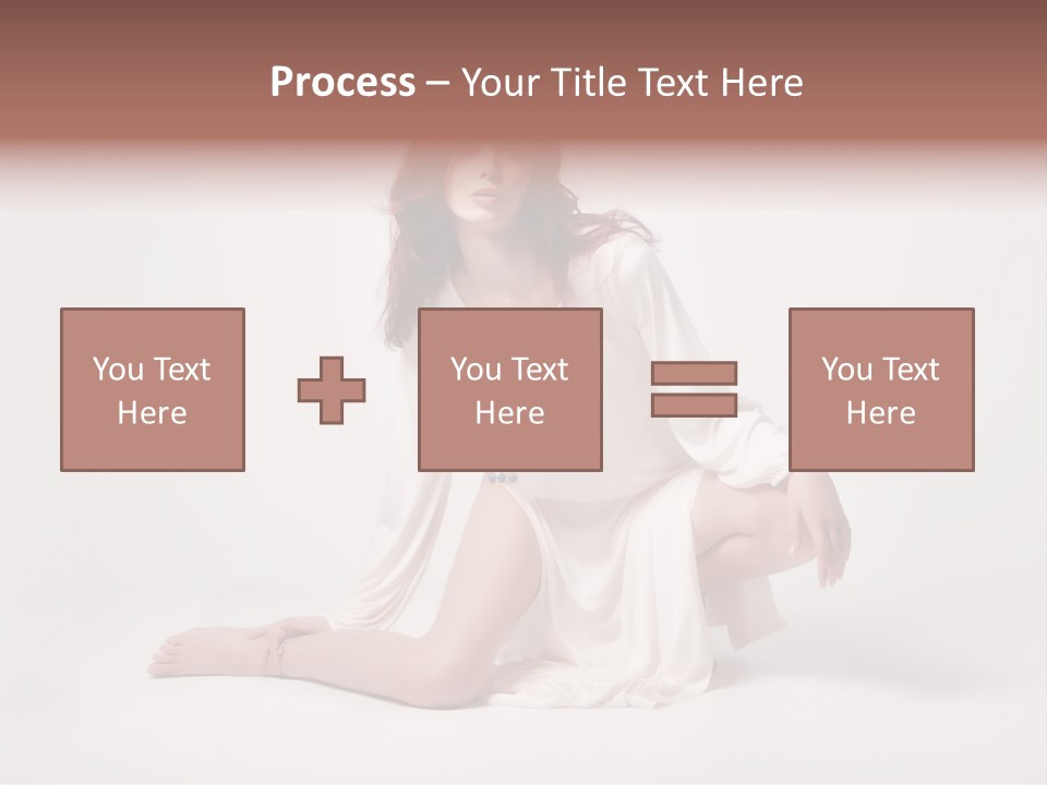 Attractive Fashion Female PowerPoint Template