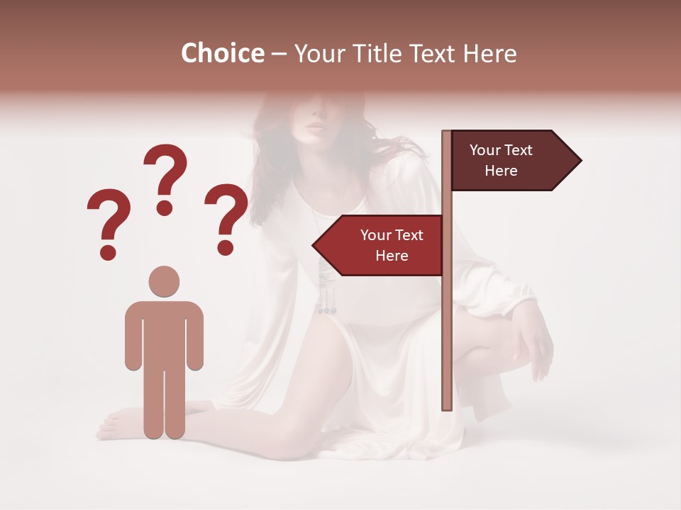 Attractive Fashion Female PowerPoint Template