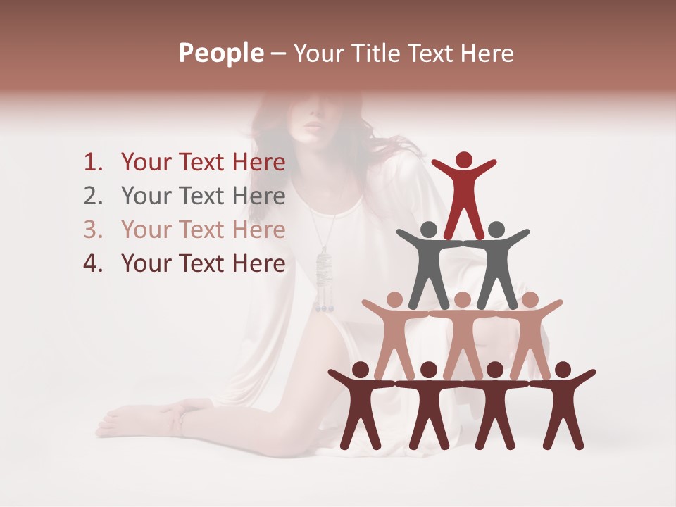 Attractive Fashion Female PowerPoint Template