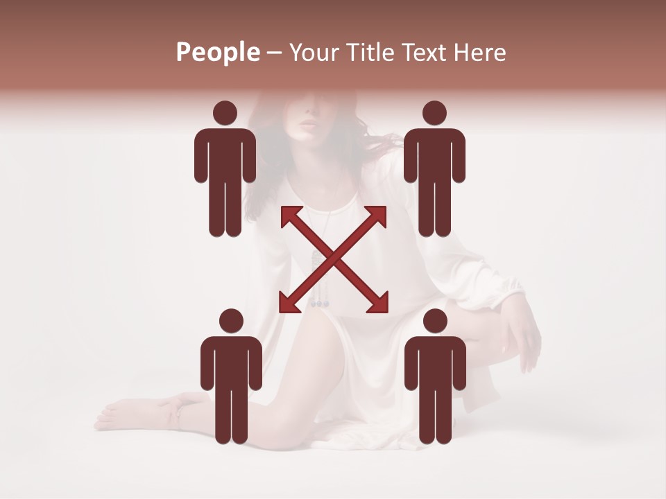 Attractive Fashion Female PowerPoint Template