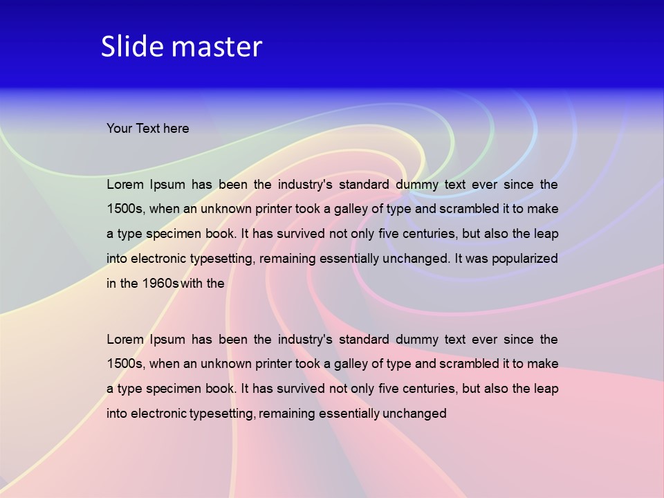 Texture Backdrop Shadow PowerPoint Template