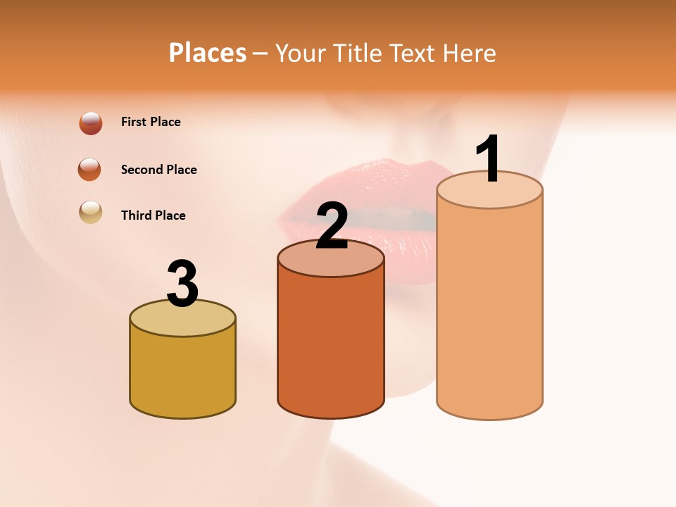 Woman Portrait Nature PowerPoint Template