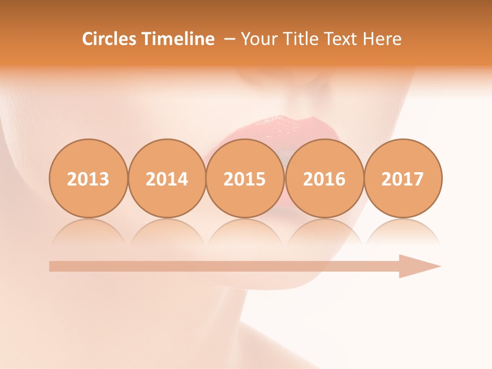 Woman Portrait Nature PowerPoint Template