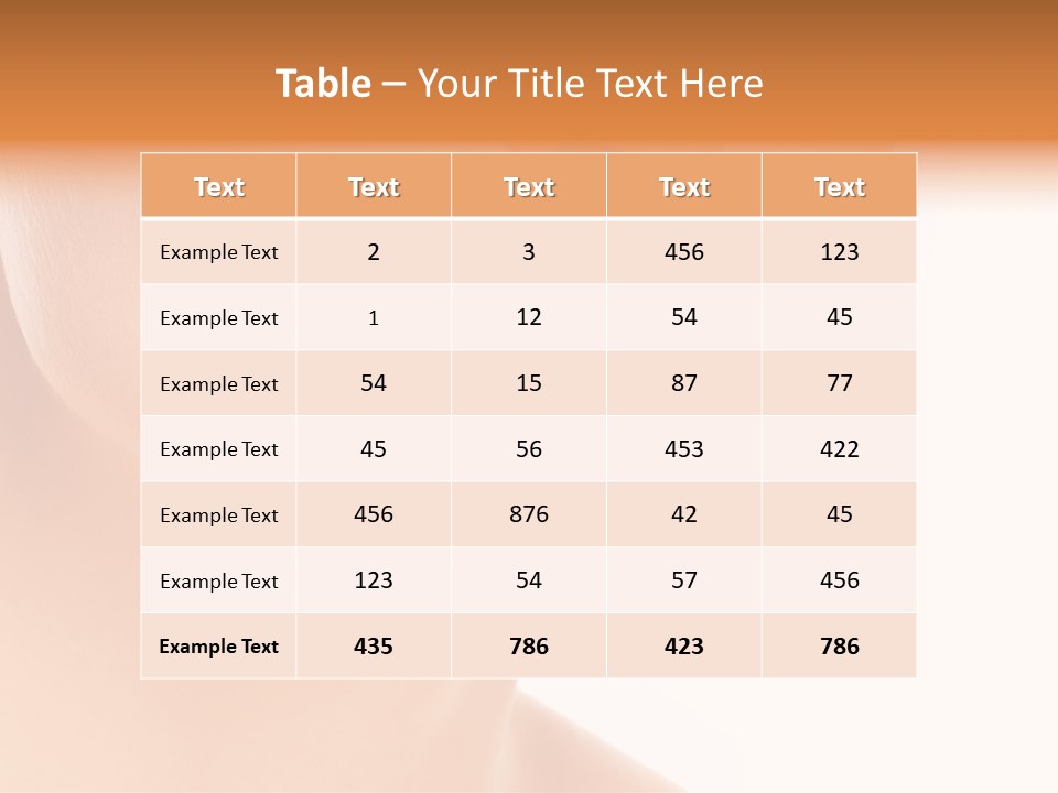 Woman Portrait Nature PowerPoint Template