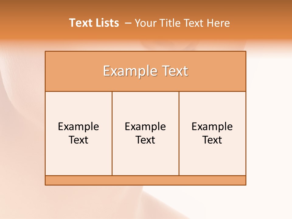 Woman Portrait Nature PowerPoint Template
