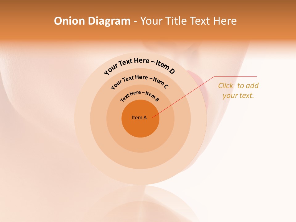 Woman Portrait Nature PowerPoint Template