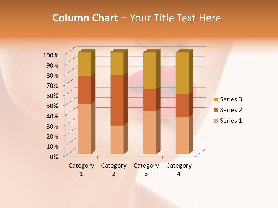 Woman Portrait Nature PowerPoint Template