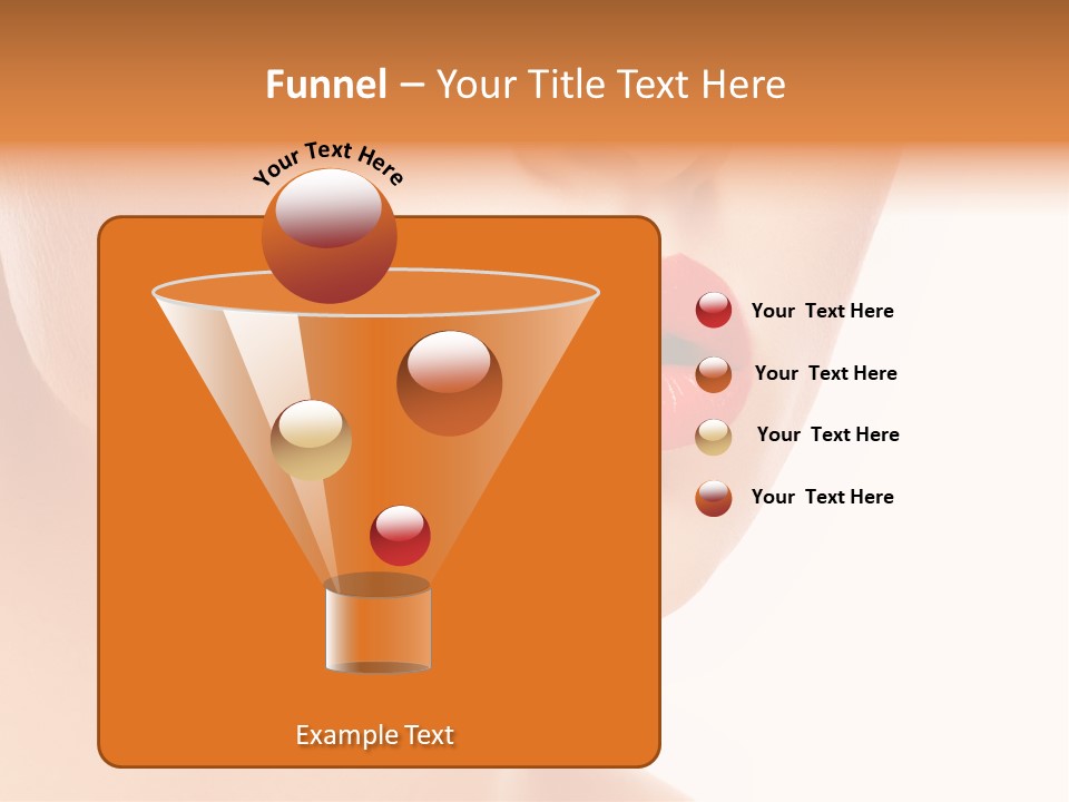 Woman Portrait Nature PowerPoint Template