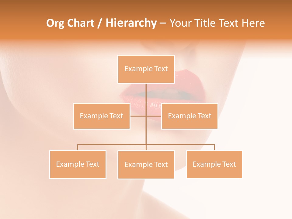 Woman Portrait Nature PowerPoint Template