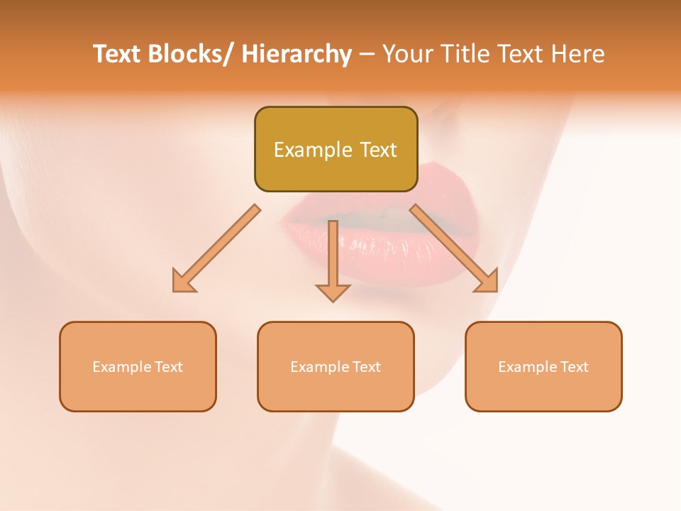 Woman Portrait Nature PowerPoint Template