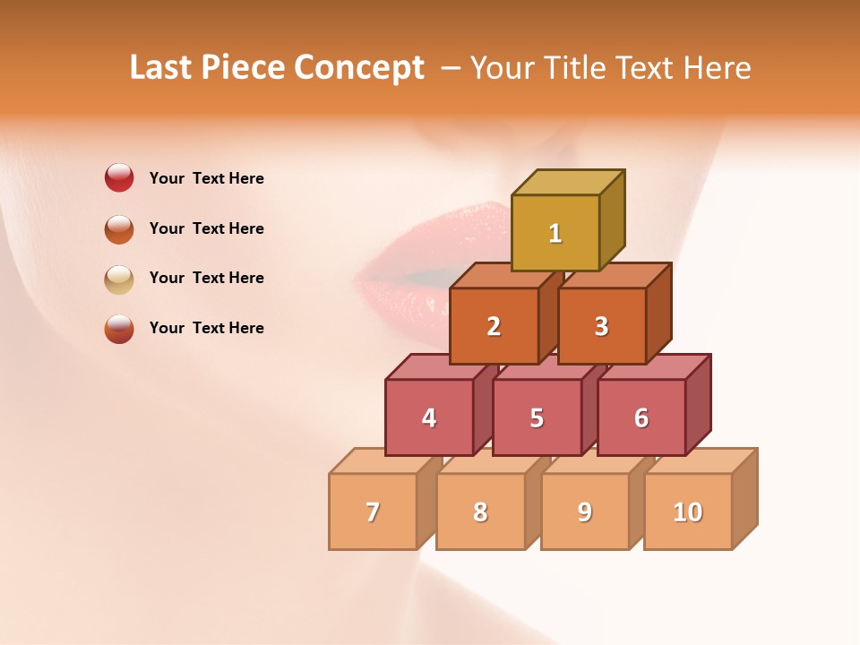 Woman Portrait Nature PowerPoint Template